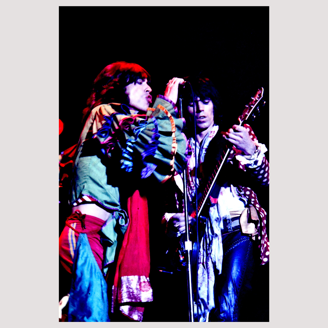 Charles Bébert | Un diptyque des Rolling Stones en concert Nice, 1976