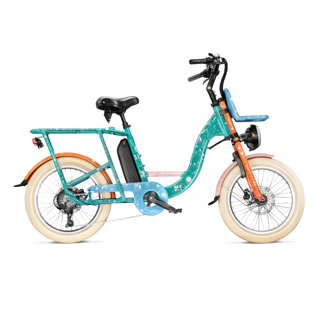 GAYA | Un vélo électrique Compact GAYA x Agathe Sorlet