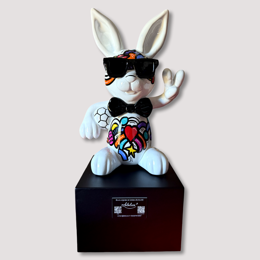 Leloluce | Son oeuvre "LeloBunny Coeur"